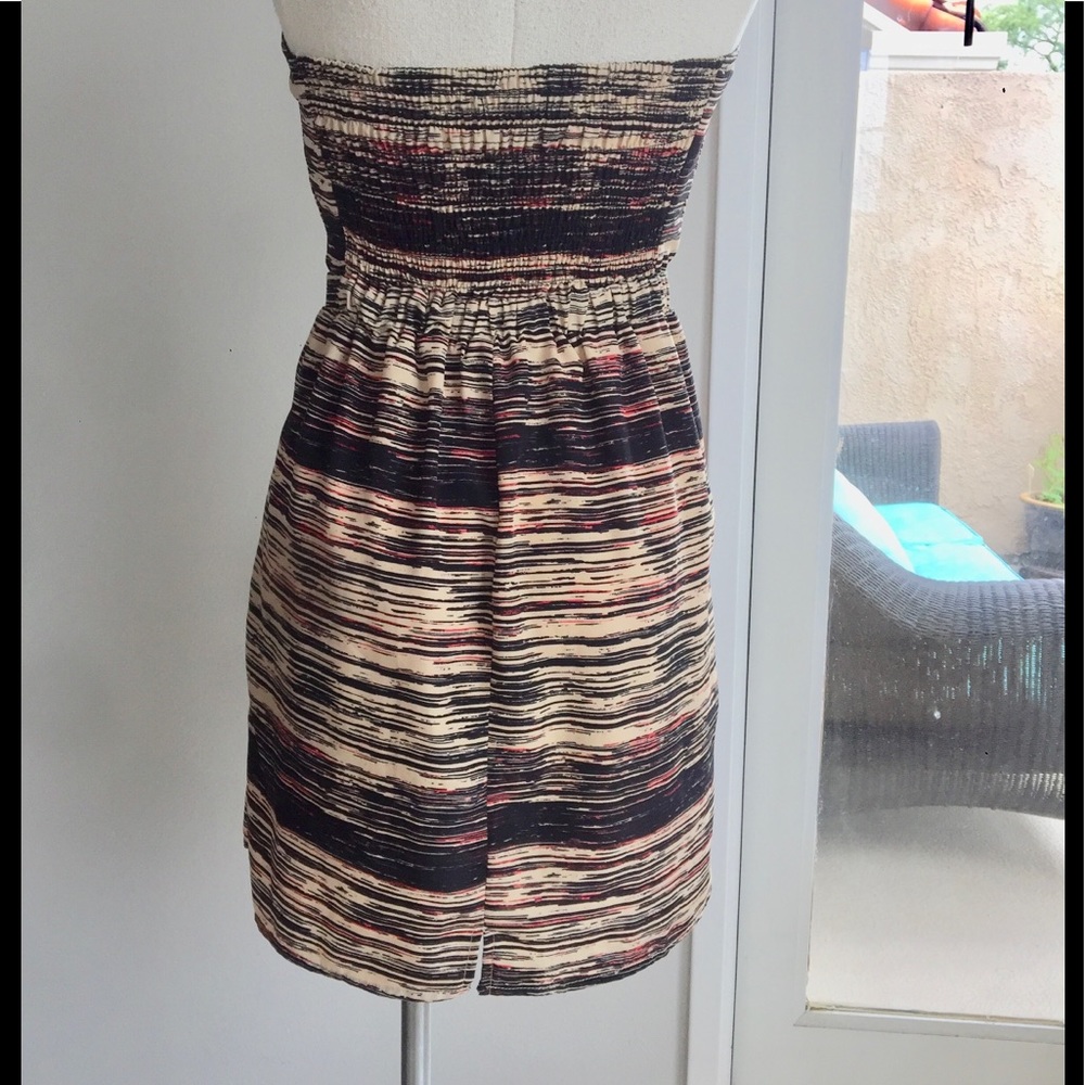 VOLCOM S DRESS SKETCHED OUT TUBE DRESS WRAP AROUND - Picture 4 of 5